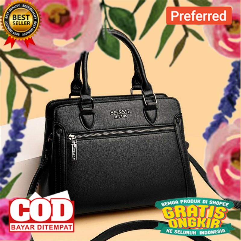 tas bahu kantoran wanita/ tas jinjing zara model terbaru/ tas cewe ootd kuliah kerja main termurah/ 