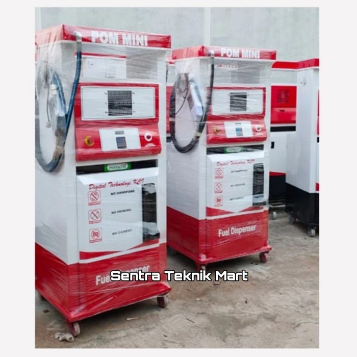 Set Pom Mini Tinggal Pakai Pompa Bensin Eceran Digital 1 Nozzle