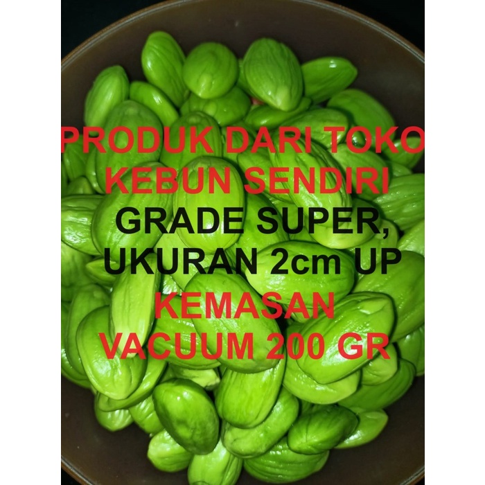 

Pete Kupas 200gr Vakum Petai Kupas Segar 200 gr Vacuum Pete Segar