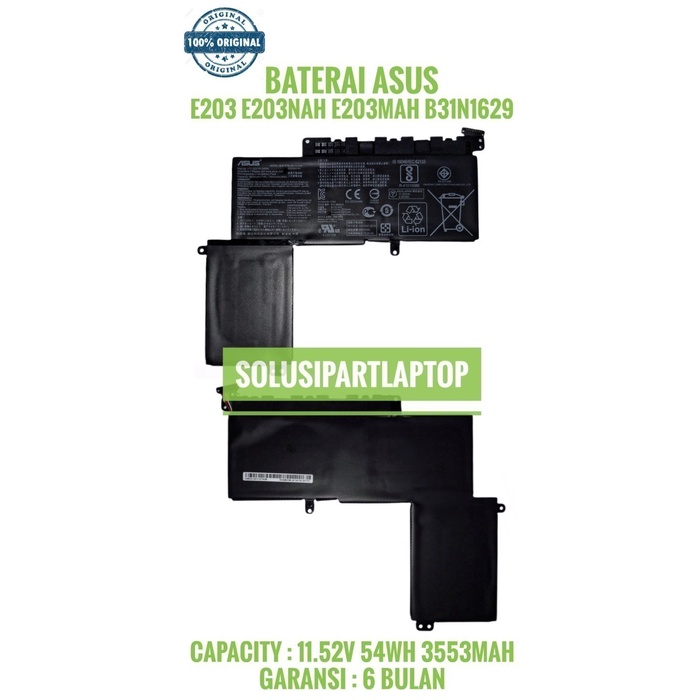 Battery ASUS E203 E203N E203M E203MA E203NAH E203MAH Series B31N1629