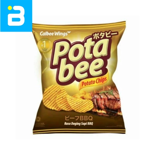 

Potabee Potato Chips Beef BBQ 68G