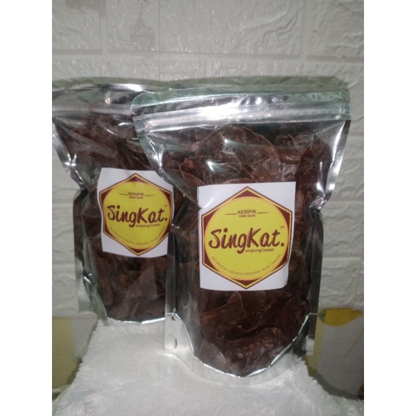 

Keripik Singkat (SINGKONG COKLAT)