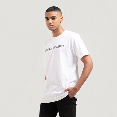 【COD】Moutley Original Kaos Grapis Rock We Trust Lengan Pendek 100% Cotton Combed 24s Katun Tshirt Gr