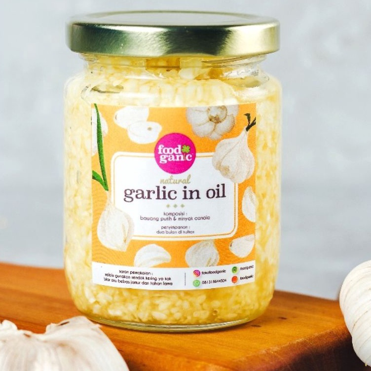 

Terkini BQ8OV Canola Bacem Bawang Putih Cincang (Minced Garlic in Oil) G75 Terkini