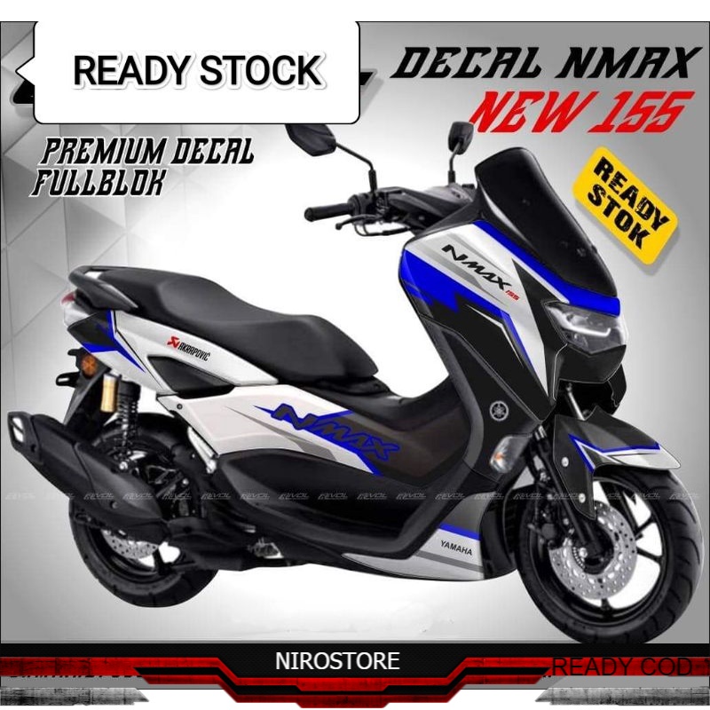 Decal sticker full body nmax new 155 Sticker nmax new striping nmax tahun 2021 2022 grafis motif