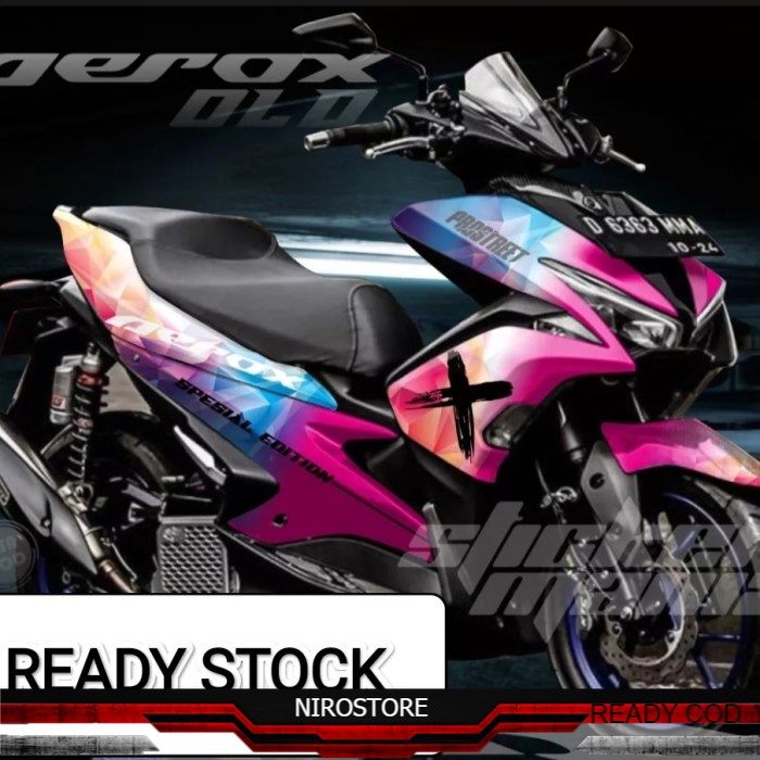 COD Decal aerox 155 full body striping aerox lama full motif x prostreet diaomond abstrak