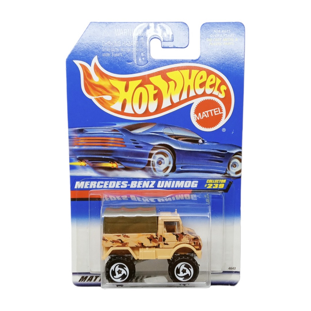 Hot Wheels Mercedes Benz Unimog - Box CA1