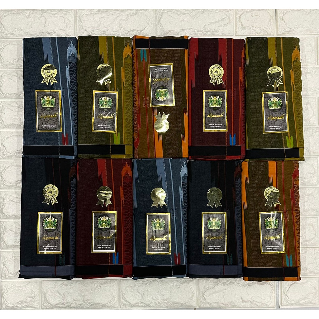 Grosir 10 Pcs Sarung Samarinda Al-Jamaah Motif 8643
