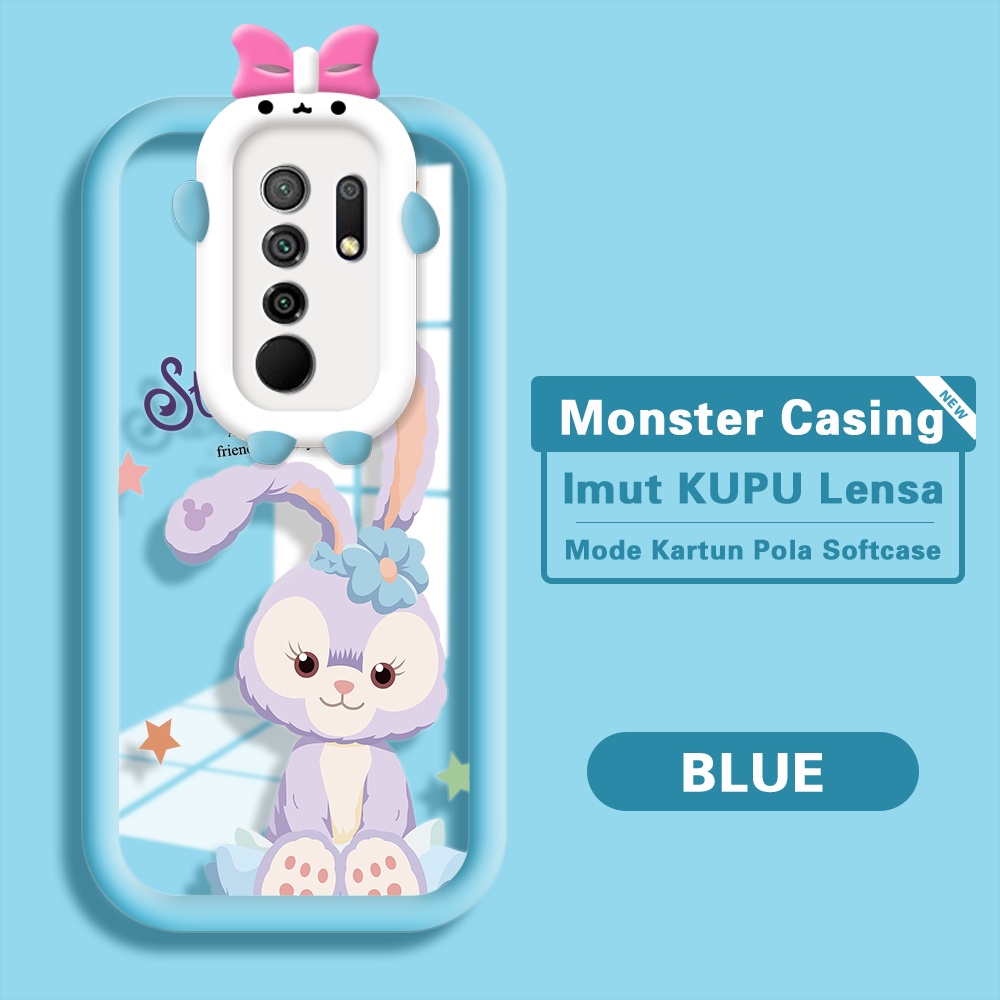 Untuk Xiaomi Redmi 9 Phone Case Handphone Softcase Kesing Tahan Guncangan Imut Multi-Colored StellaL
