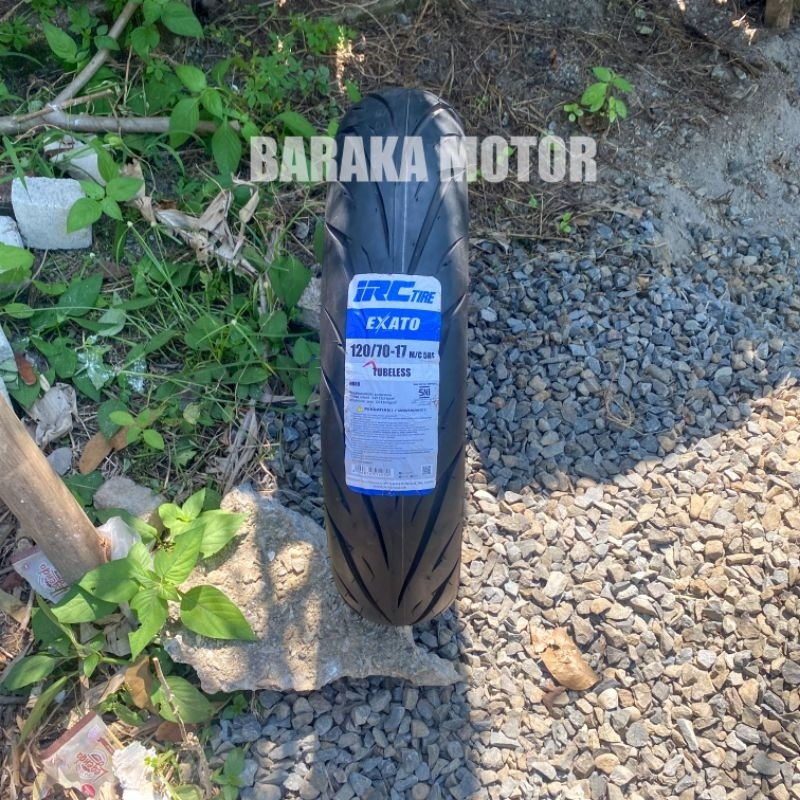 Ban Tubeless 120/70-17 Megapro / CB 150/ Verza Exato IRC - IRC079