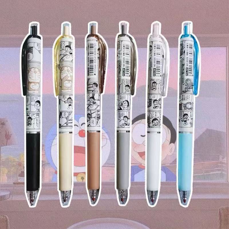 

Pulpen Design Kartun Sinchan Dan Doraemoon 0,5mm Lucu Motif Random(Bujoyuk)