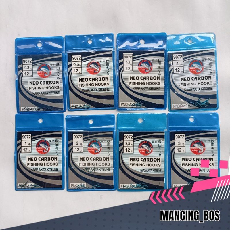 NEO CARBON 9072 - Kail golden fish Neo carbon 9072 biru