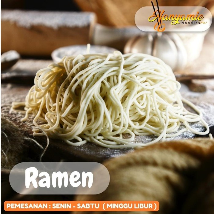 

mie ramen mentah HANYAMIE isi 10 pc