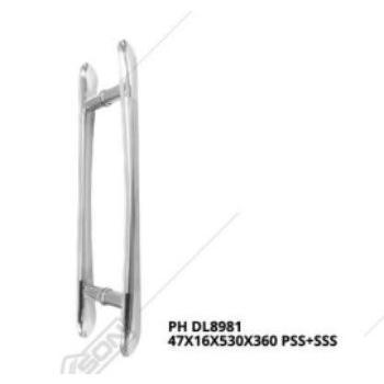 TERPERCAYA Pull Handle Dekkson Deluxe PH DL8981 47X16X530X360 PSS+SSS