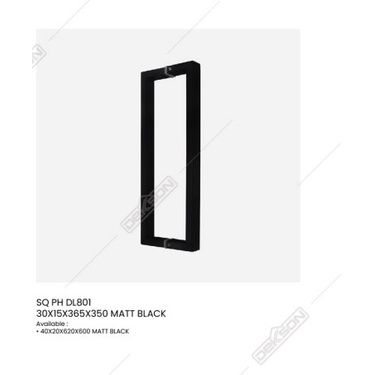 TERPERCAYA Pull handle Deluxe Dekkson PH DL801 25x325x300 Matt Black