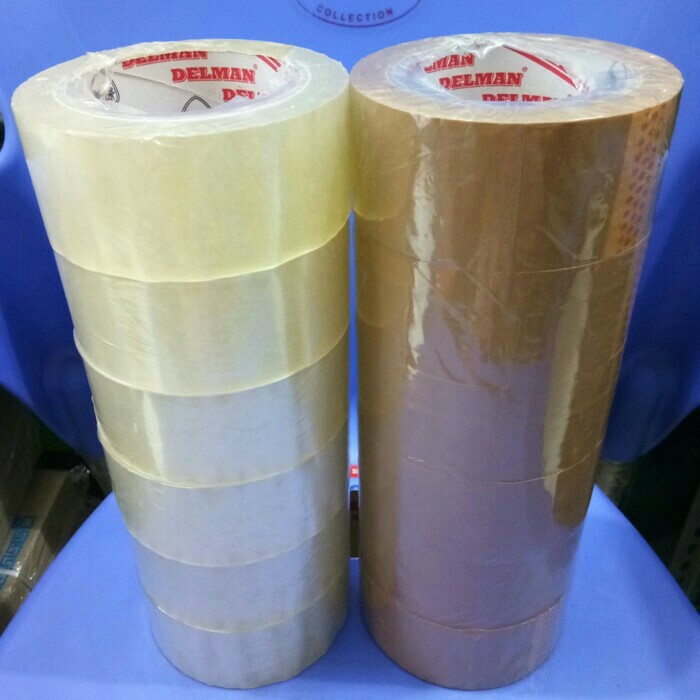 

FM - BEST SELLER LAKBAN BENING / COKLAT 2inchi MERK LUCKY TAPE (eceran) - Cokelat