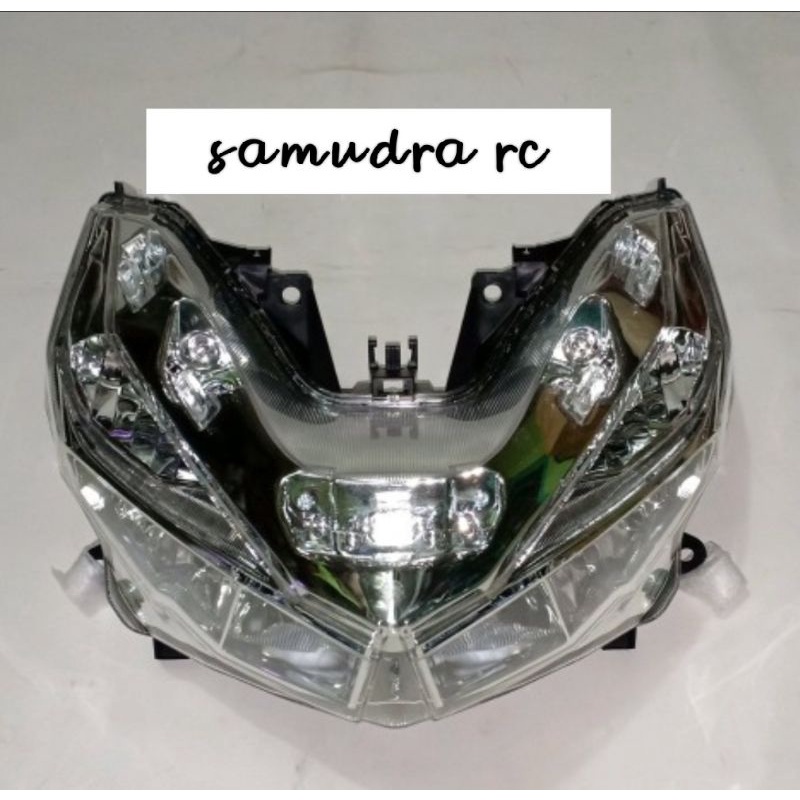 reflektor kedok lampu depan vario 125 150 led 2015-2019 reflektor lampu depan honda vario 125 150 le