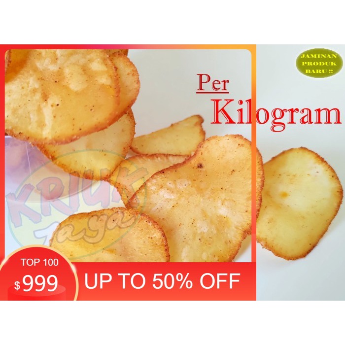 

Keripik SINGKONG LADA KLASIK ( 1 Kg ) DS