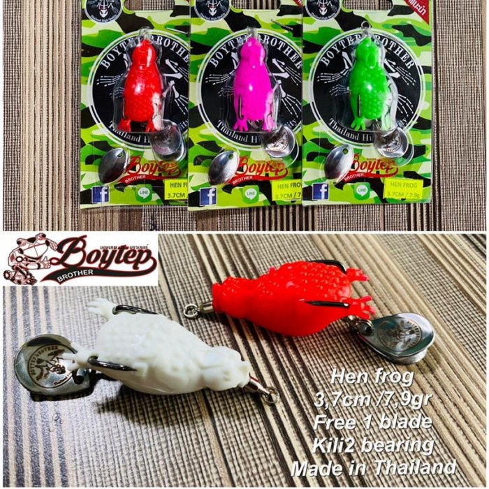 Boytep hen frog, soft frog, thailand