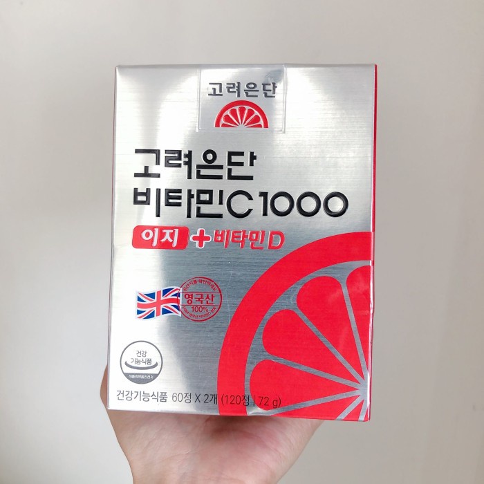Korea Eundan Vitamin C Vitamin D 1000 Easy 120 Tablets
