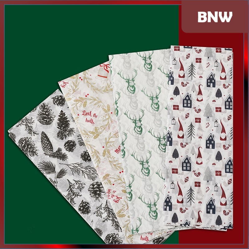 BNW - (1 PACK) FP1 CALOR Kertas Tissue 10 Lembar Tisu Buket Kertas Bunga Cotton Paper Wrapping Flori