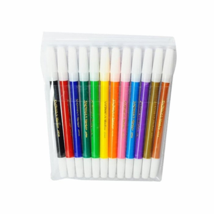 

Spidol SNOWMAN Pencil Marker PW-12A - 12 Warna