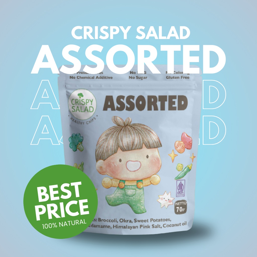 

Crispy Salad Assorted 70gr