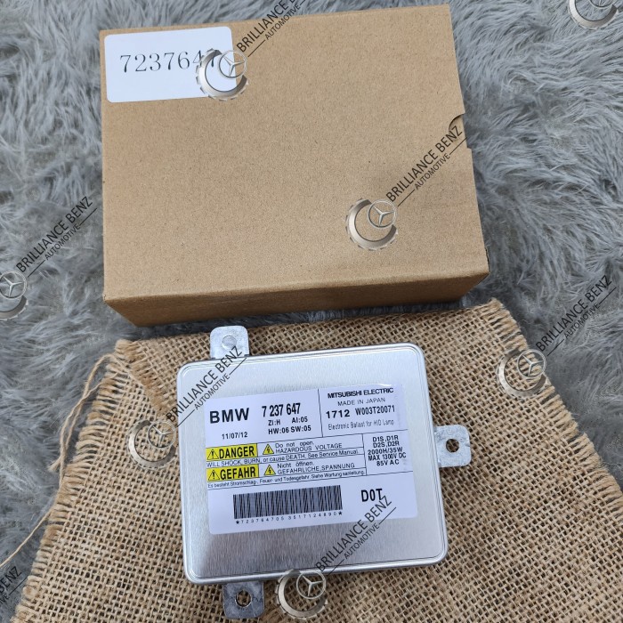 BALLAST HID BMW F10 F02 GENUINE / MODUL BALLAST LAMPU BMW F10 F02 ORI