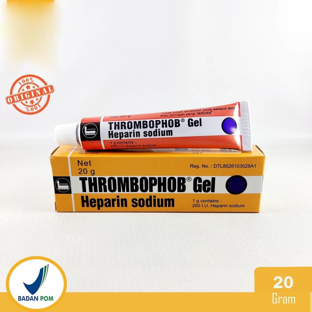 THROMBOPHOP GEL (20 GRAM) / TROMBOPOP  Phlebitis permukaan - Penyumbatan pembuluh balik yang berlebi