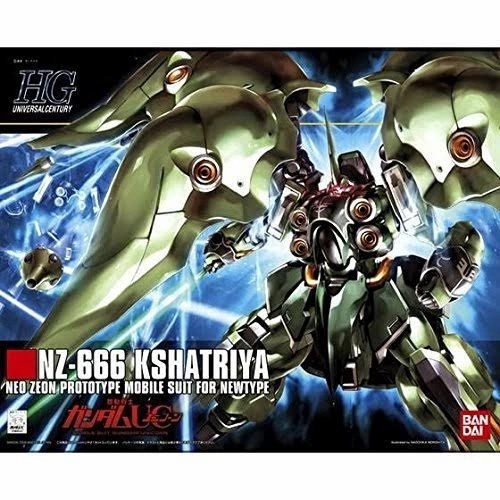 Bandai HG 1/144 Kshatriya repaired Ukuran MG Gundam Unicorn ksatria - kshatriya