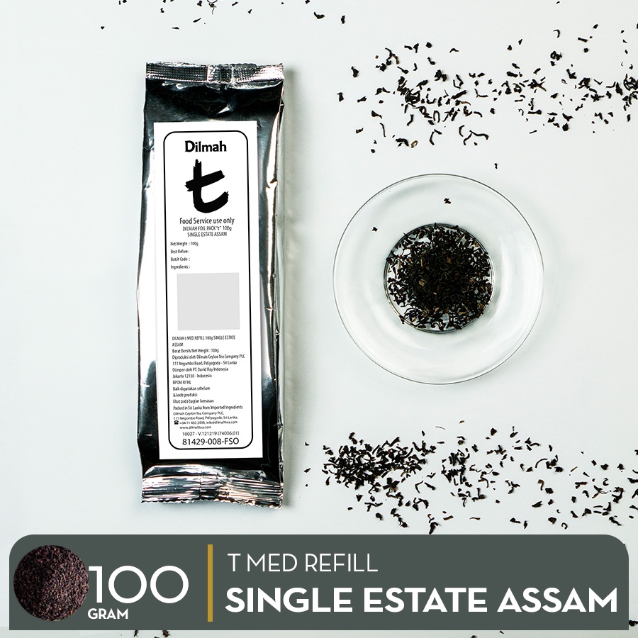 

Dilmah T Med Refill Single Estate Assam - Loose Tea 100gr