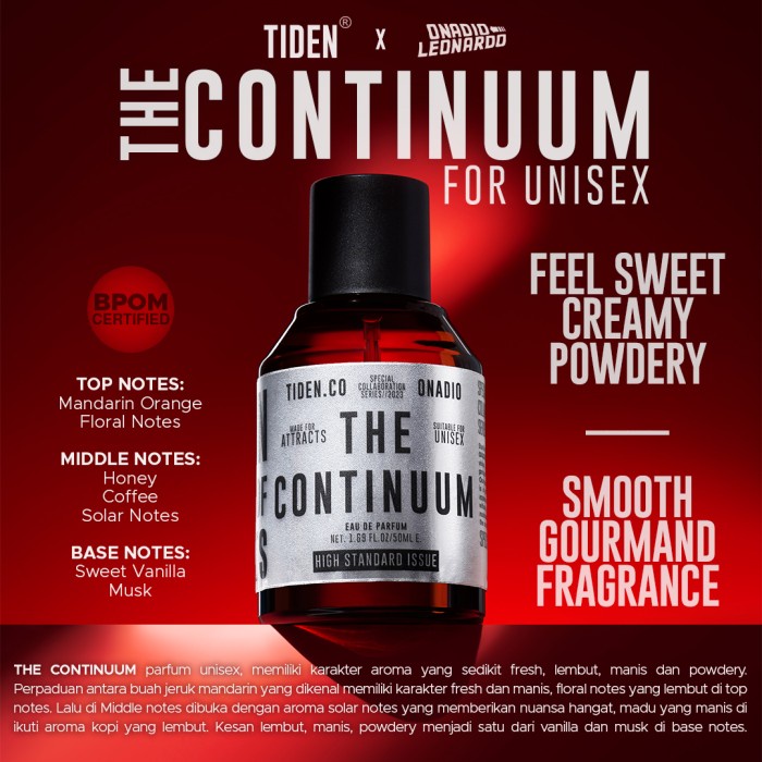 

TIDEN.CO Perfume | THE CONTINUUM | Parfum Unisex