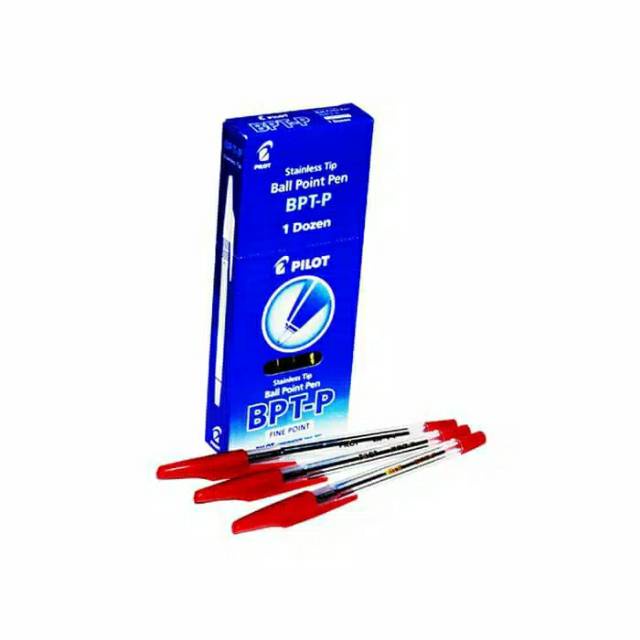 

Ballpoint Pilot Bpt-p Merah 1 pack