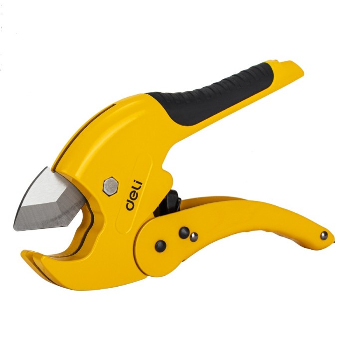 

Colorf Deli Pipe Cutter / Gunting Tang Pipa PVC 42mm Aluminium EDL2507