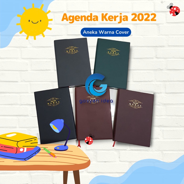 

Buku Agenda Kerja Aneka Warna Cover