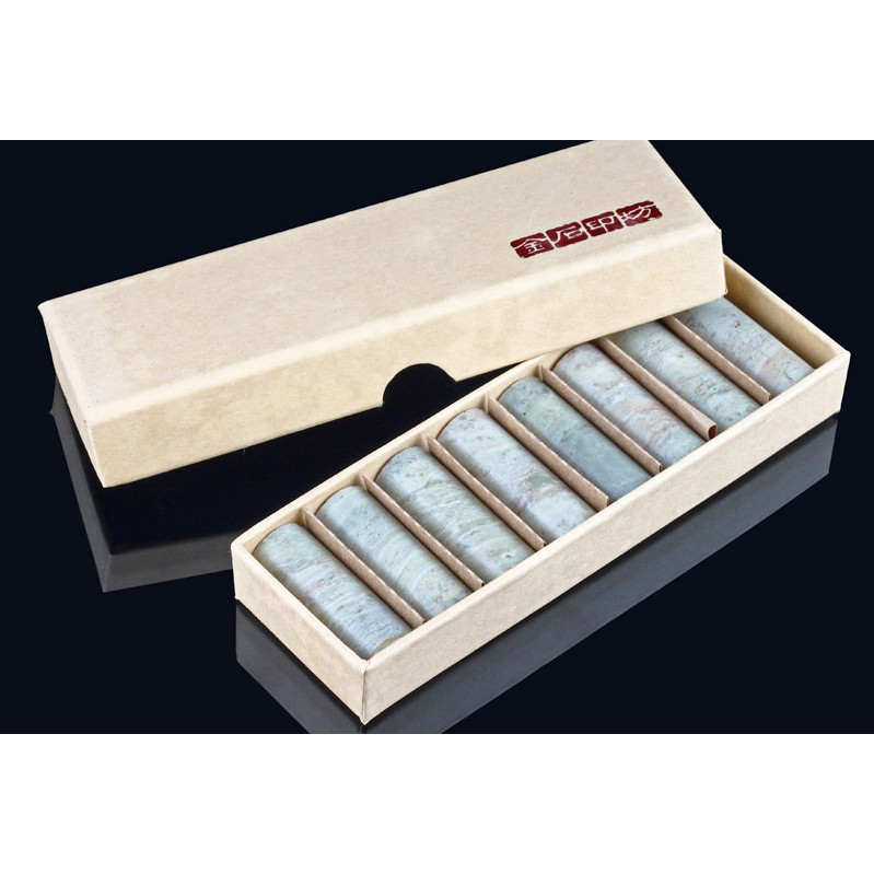 

Stone Stamp Sealing for Seal Carving Painting Calligraphy, Different Size, Blank Square Round, Beginner's Practice