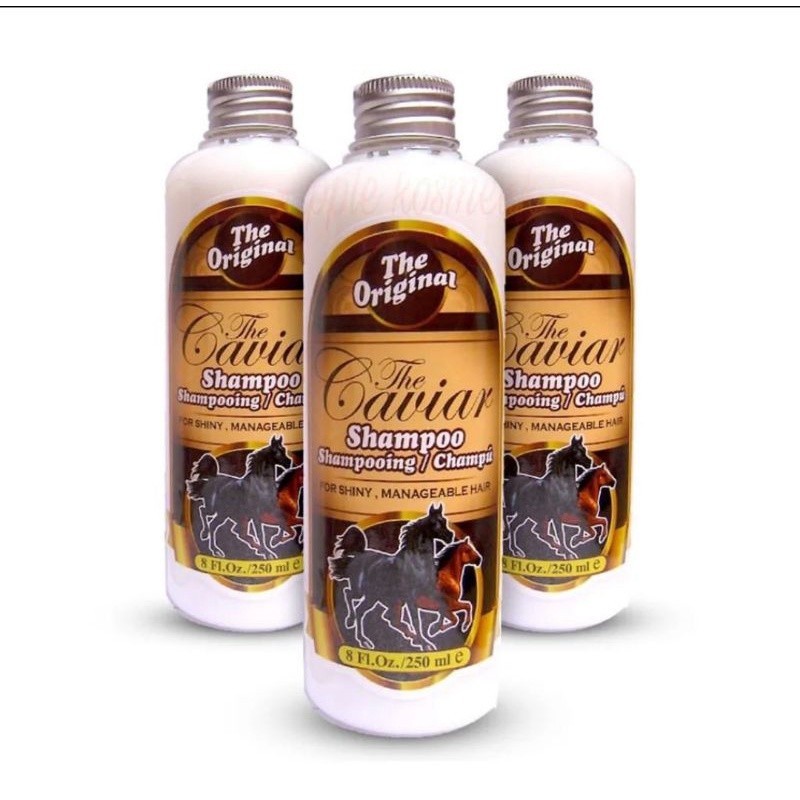 SHAMPO PENUMBUH RAMBUT CAVIAR / SHAMPO KUDA