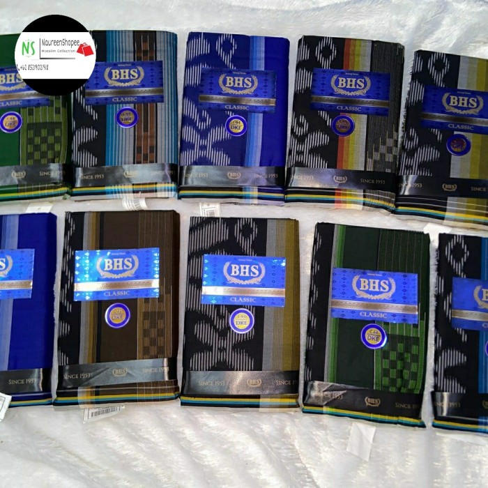 sarung bhs classic / BHS classic original - Dominan hijau TERLARIS