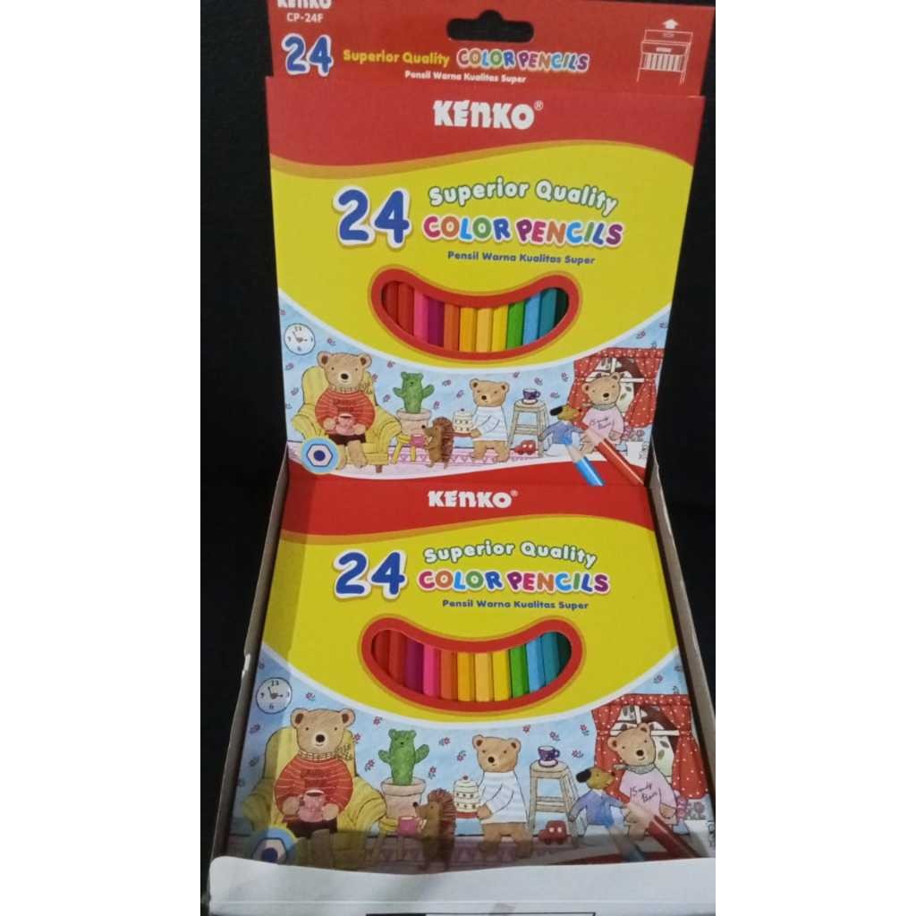 

KENKO 24 COLOR PENCILS SANDY BEAR CP-24F