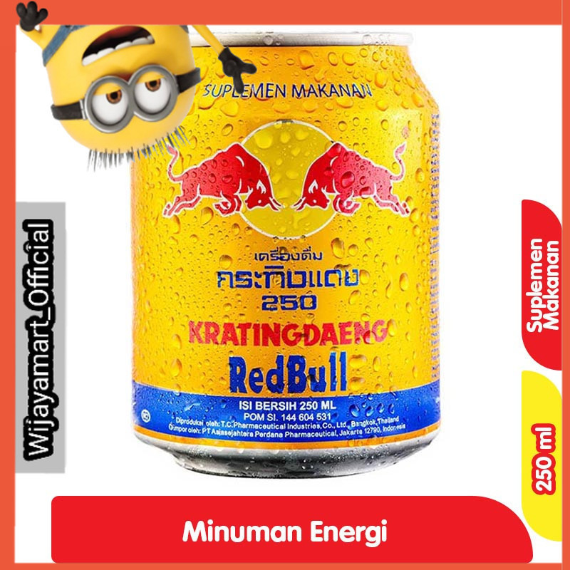 

Red Bull Kratingdaeng Minuman Energi Gold Kaleng 250 ml
