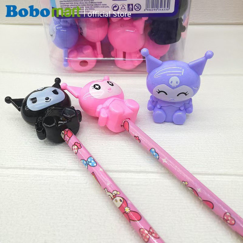 

BOBOMART 1 PCS LX-623 RAUTAN PENSIL ANAK SEKOLAH KARAKTER SANRIO 1 LUBANG MURAH