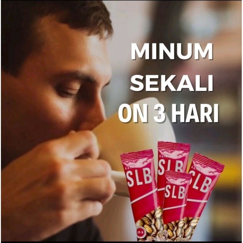 

Kopi SLB 100% ORIGINAL 1 BOX ISI 10 SACHET SLB HERBAL ASLI HALAL BPOM