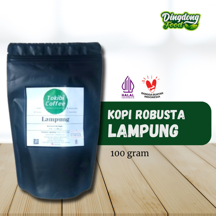 

Kopi Robusta Lampung Tokibi Coffee 100 gram
