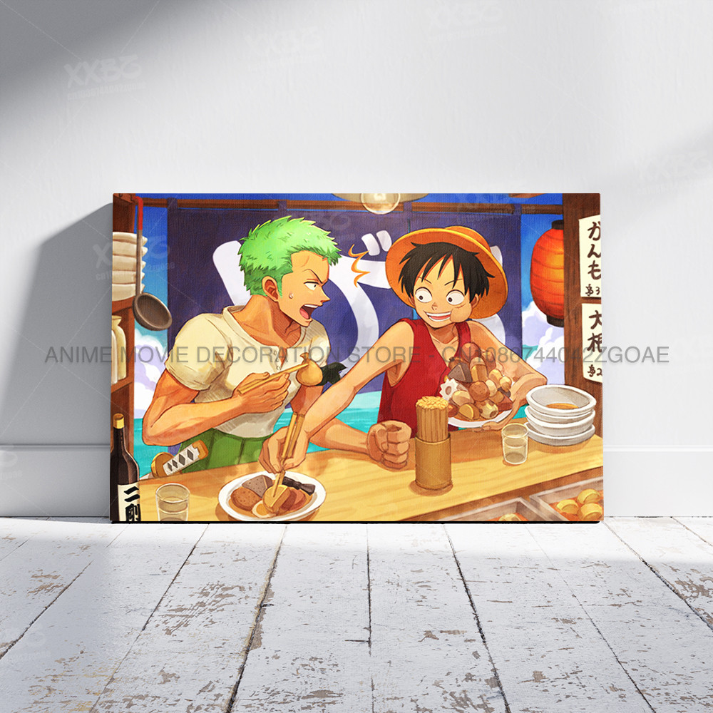 ONE PIECE Home Decor Yamato Posters Anime Painting Nami Canvas Pictures Nico Robin No Frame Wall Art
