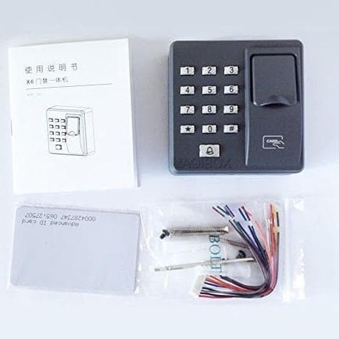 

Fingerint Standalone Access Control X6 Akses Door Sidik Jari