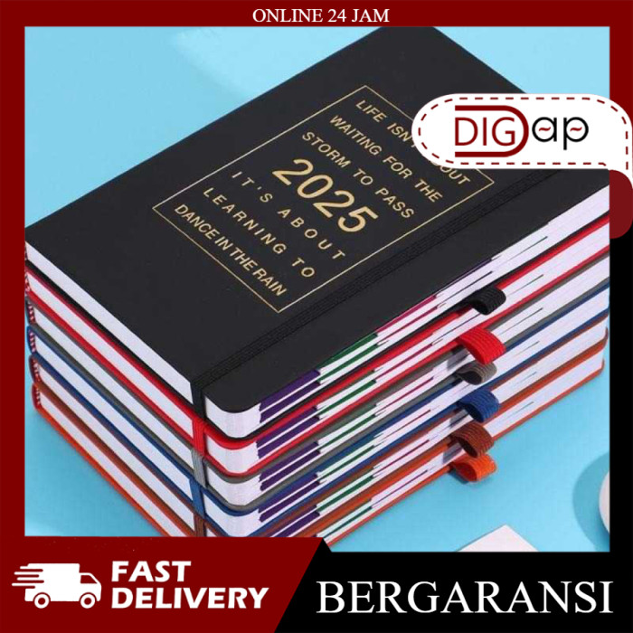 

DIGAP - Buku Agenda Softcover Monthly Planner Notebook 304 Halaman