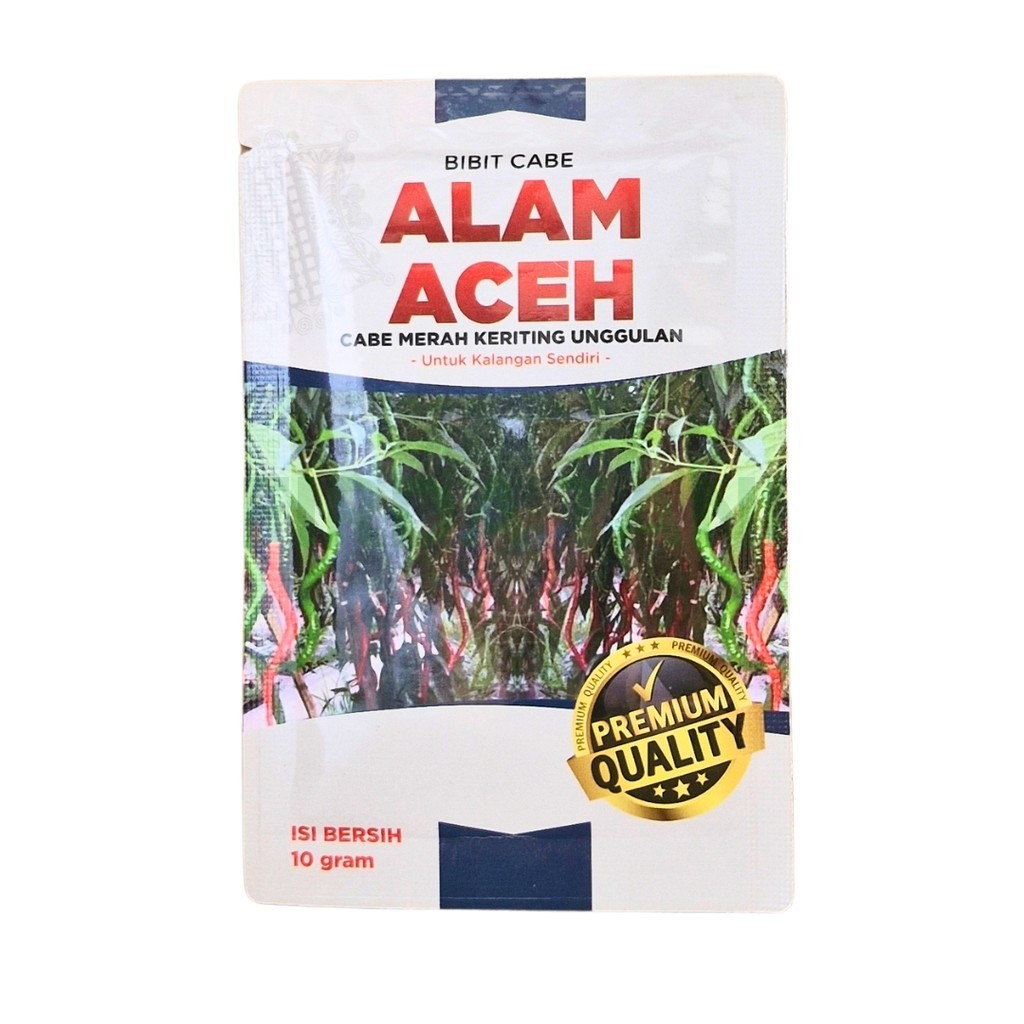 Cabe ALAM ACEH 10gr Tahan Virus Buah Lebat Original Pabrik Tanaman Benih Bibit CMK Alam Aceh