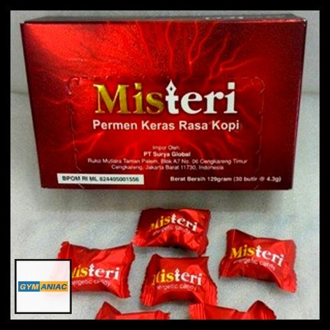 

MISTERY COFFEE CANDY PERMEN KOPI MYSTERY BERENERGI ENERGI VITALITAS