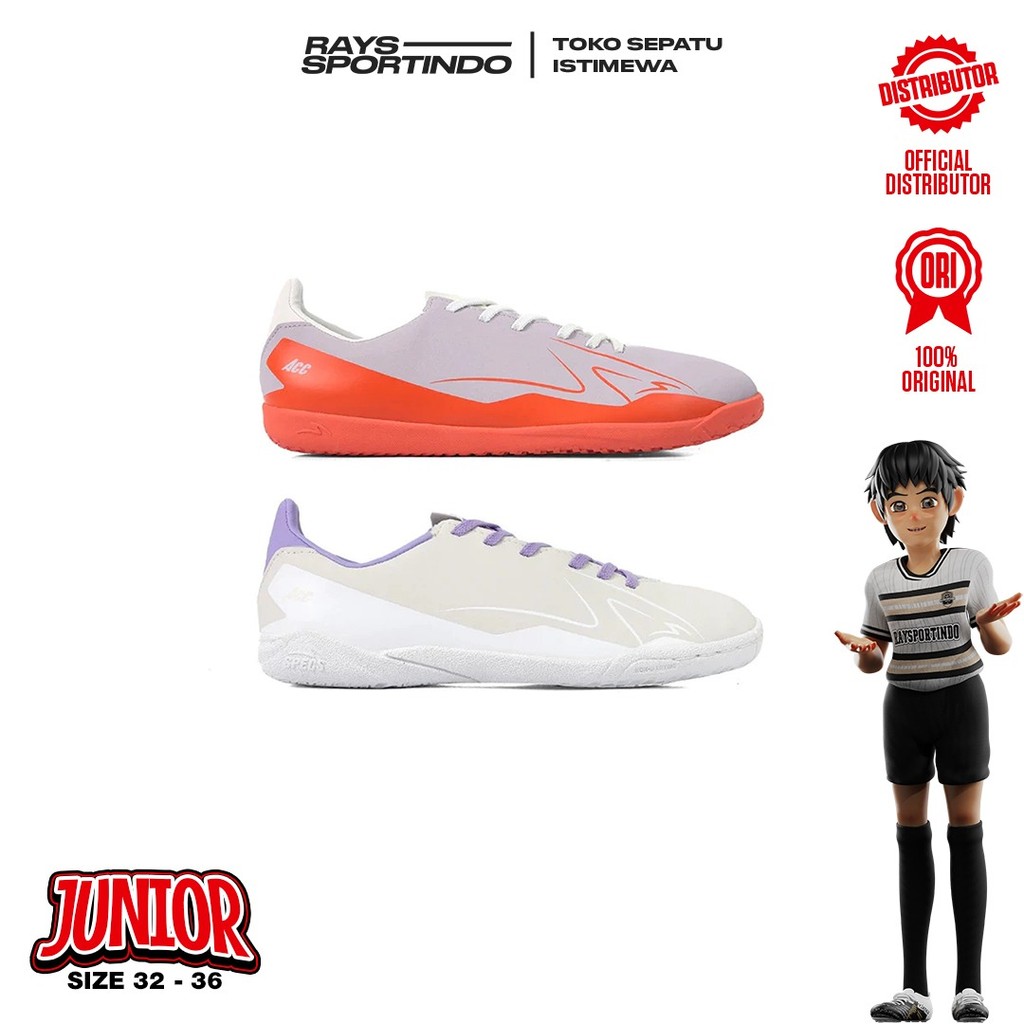 SEPATU FUTSAL ANAK SPECS XLR 2 IN ORIGINAL