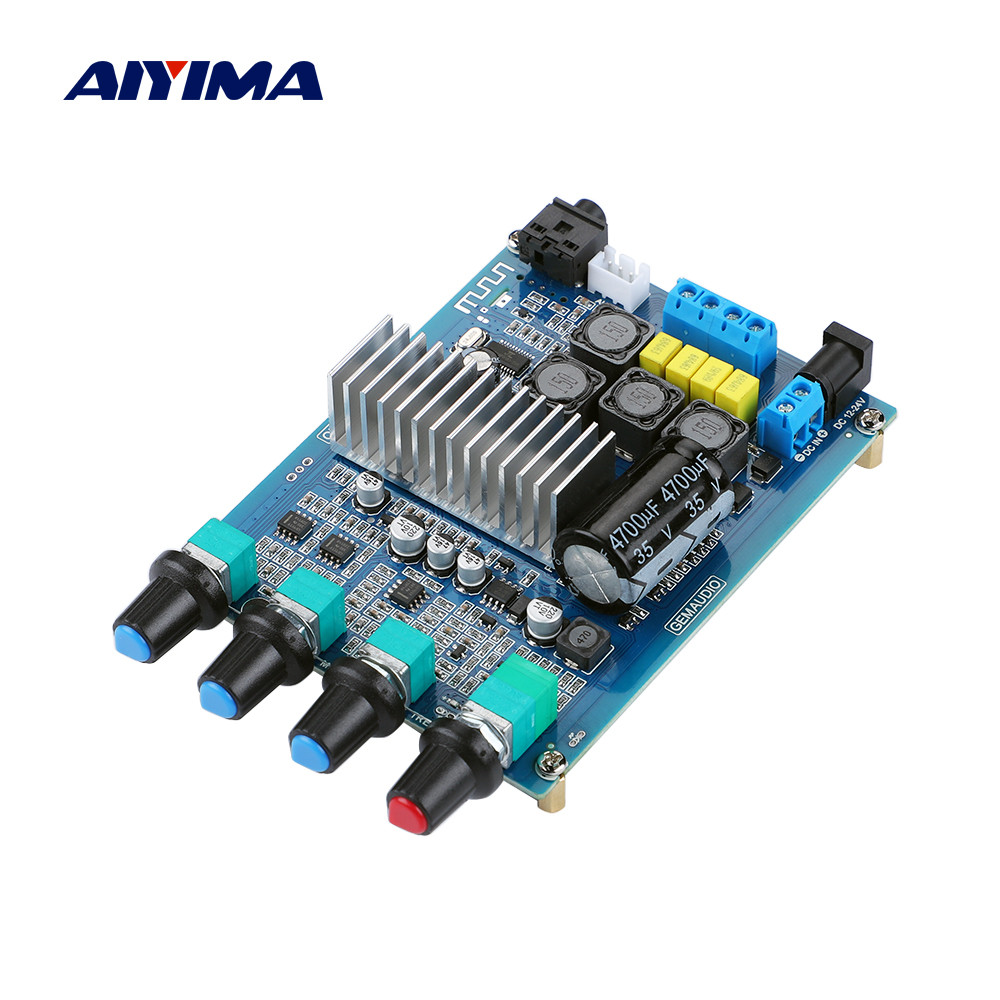 AIYIMA TPA3116 Bluetooth 5.0 Amplifier Board HiFi Power Amplifiers 50Wx2 Digital Sound Amplificador 